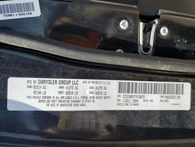 2C3CDXBG7FH726676 Dodge Charger Se