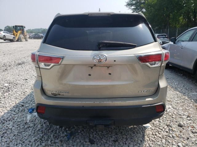 VIN 5TDJKRFH6ES040023 2014 Toyota Highlander, Xle no.6