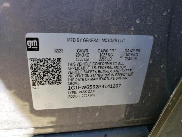 2023 CHEVROLET BOLT EV 1L 1G1FW6S02P4141267