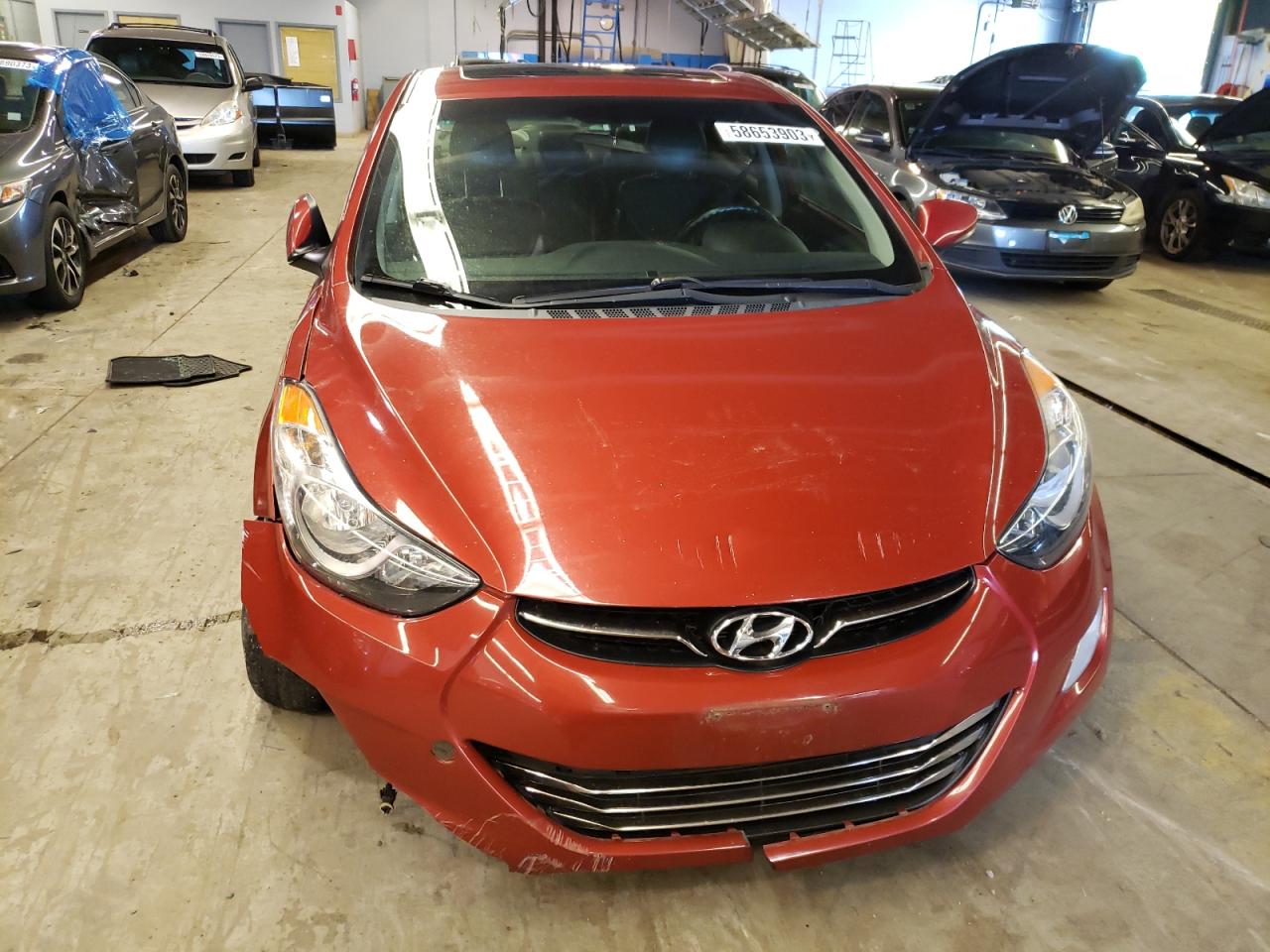 KMHDH4AE1CU356235 2012 Hyundai Elantra Gls