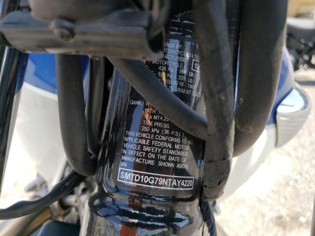 2022 TRIUMPH MOTORCYCLE BONNEVILLE - SMTD10G79NTAY4220