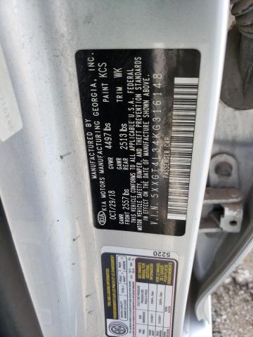 5XXGT4L34KG316148 KIA Optima Lx