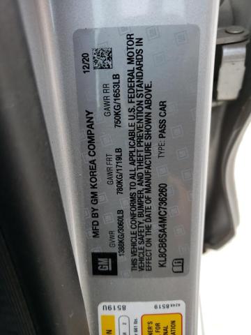 2021 CHEVROLET SPARK LS - KL8CB6SA4MC736260