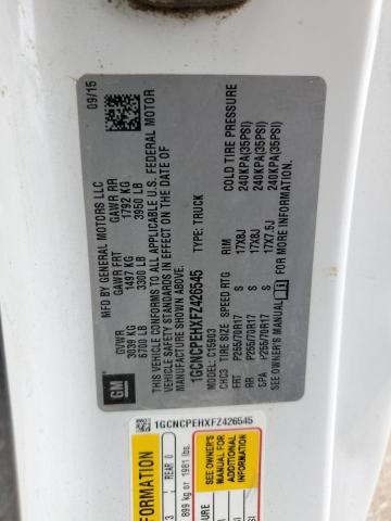 1GCNCPEHXFZ426545 Chevrolet Silverado C1500