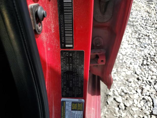 KNAFX4A65E5200833 KIA FORTE LX
