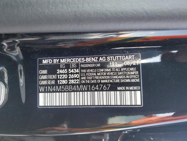2021 MERCEDES-BENZ GLB AMG 35 W1N4M5BB4MW164767