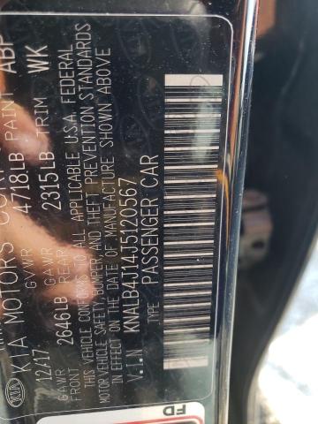 2018 KIA CADENZA PR - KNALB4J14J5120567