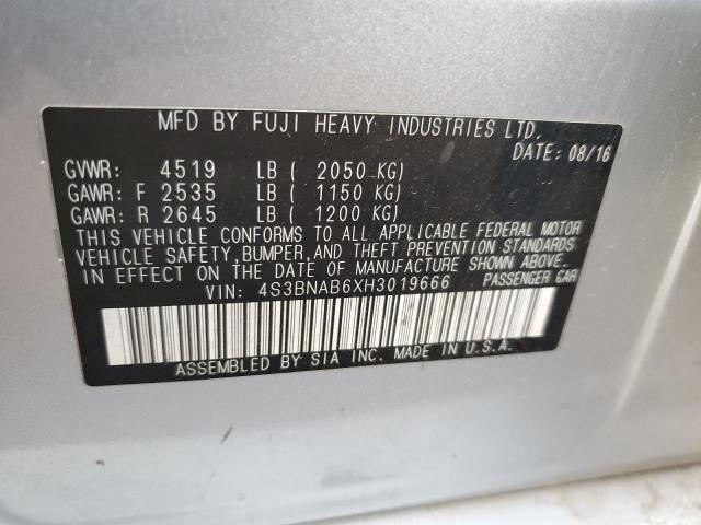 4S3BNAB6XH3019666 Subaru Legacy 2.5i