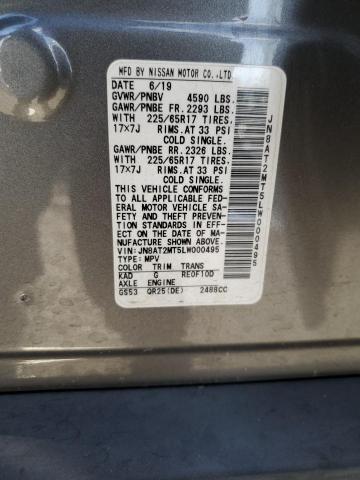 2020 NISSAN ROGUE S/SV JN8AT2MT5LW000495