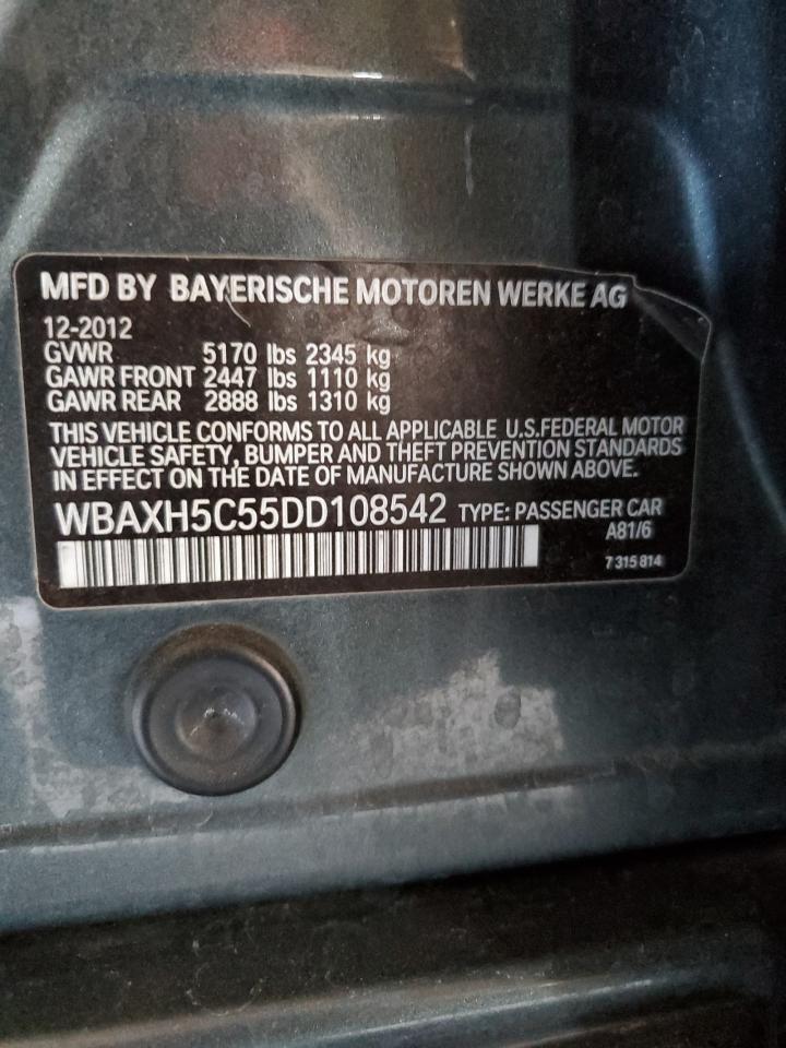 WBAXH5C55DD108542 2013 BMW 528 Xi