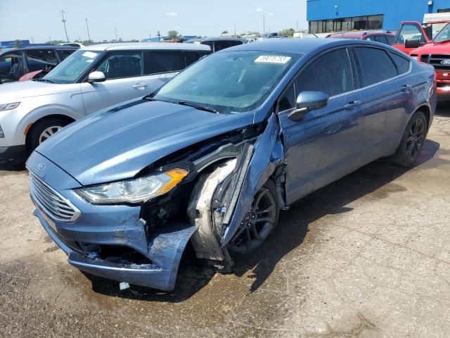 Lot #2457474276 2018 FORD FUSION SE salvage car