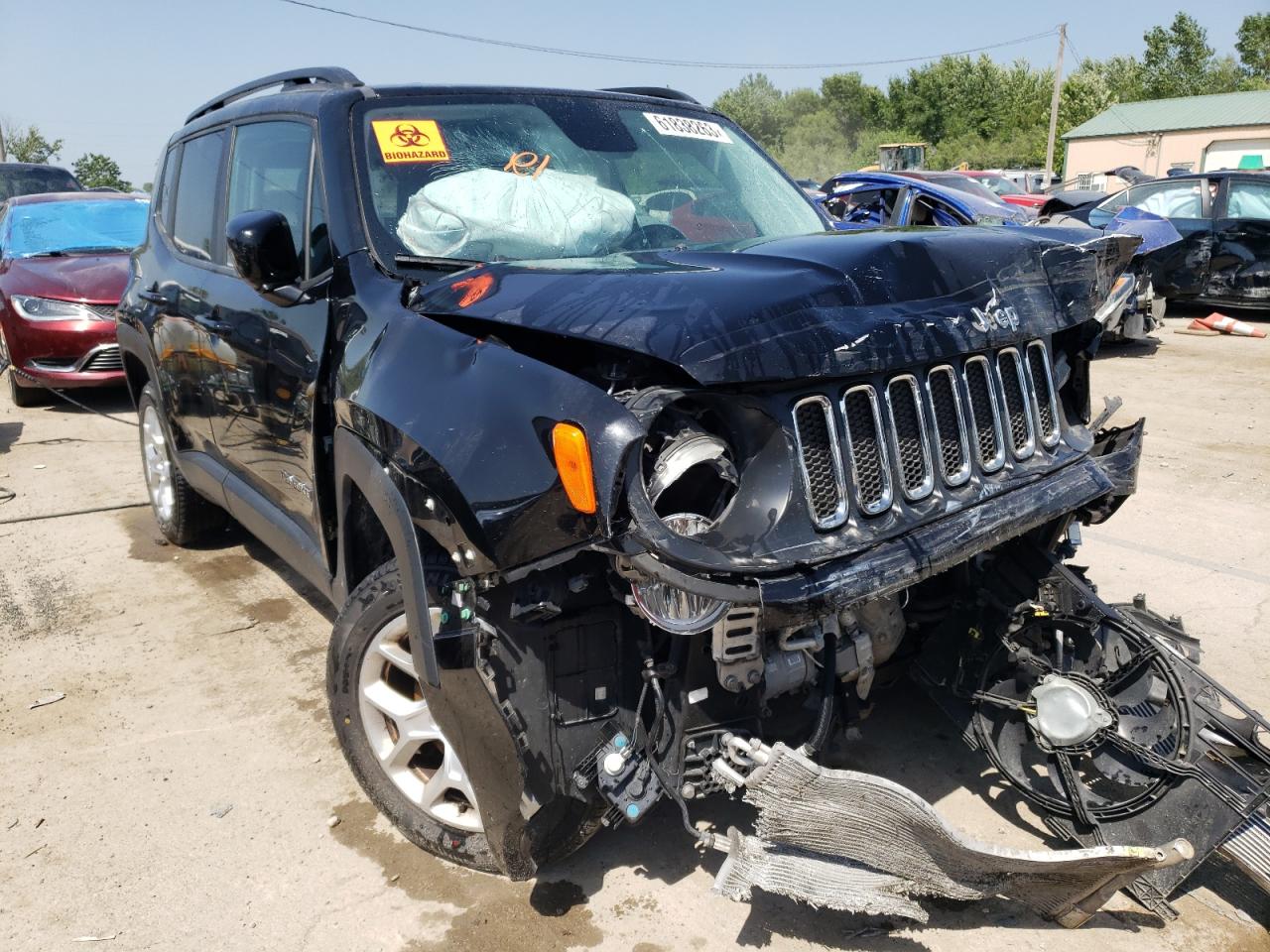 2017 Jeep Renegade Latitude vin: ZACCJBBB3HPG32386