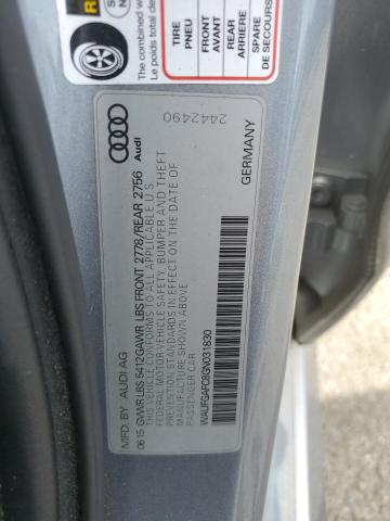 2016 AUDI A6 PREMIUM - WAUFGAFC8GN031830