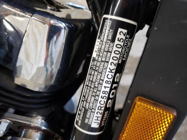 2012 HONDA VT750 S JH2RC5818CK200052