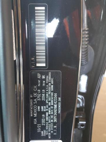 3KPF34AD9ME423344 KIA Forte Gt Line