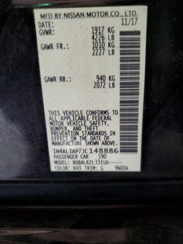 1N4AL3AP7JC148886 Nissan ALTIMA 2.5