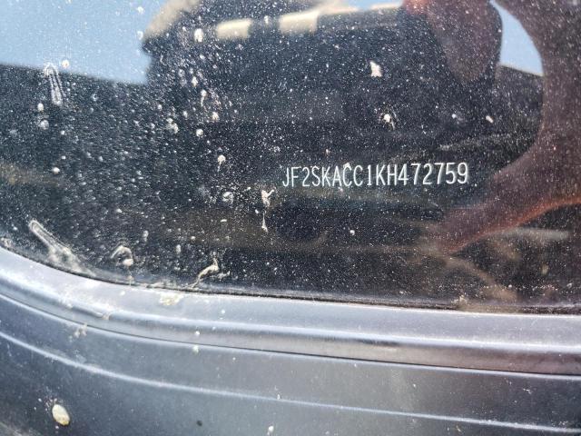 JF2SKACC1KH472759 Subaru Forester