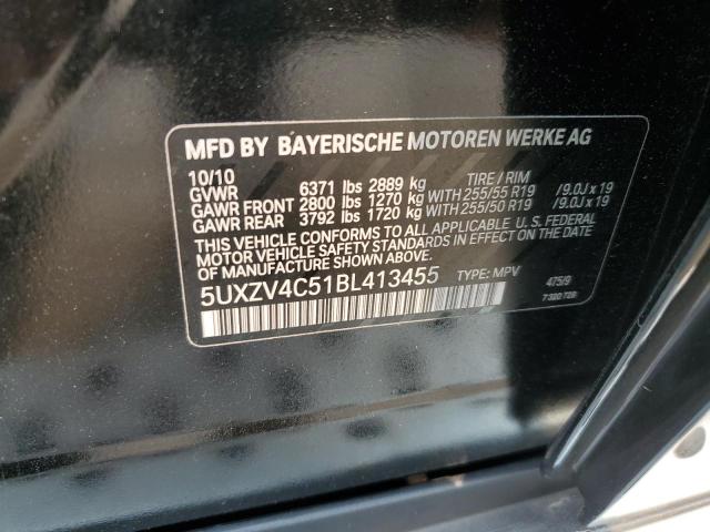 5UXZV4C51BL413455 2011 BMW X5, photo no. 13