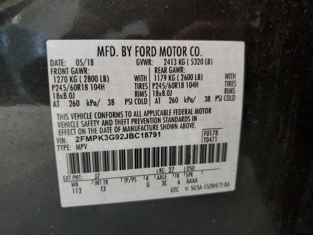 2FMPK3G92JBC18791 2018 FORD EDGE - Image 14