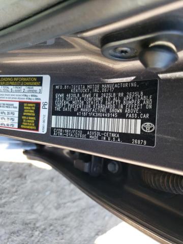 4T1BF1FK3HU449145 Toyota CAMRY LE