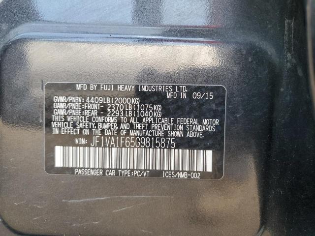 JF1VA1F65G9815875 Subaru Wrx Premium