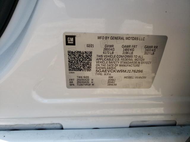2021 BUICK ENCLAVE AV - 5GAEVCKW9MJ176296
