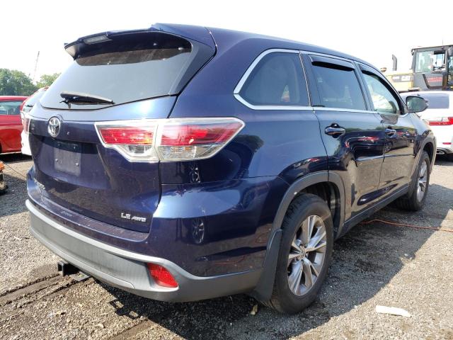 VIN 5TDBKRFHXES056861 2014 Toyota Highlander, LE no.3