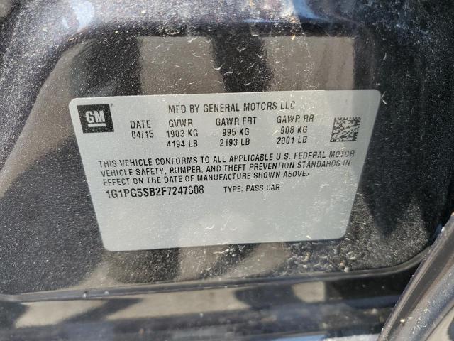 2015 CHEVROLET CRUZE LTZ - 1G1PG5SB2F7247308