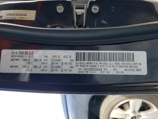 1C4NJDEB6GD586386 Jeep Compass Latitude