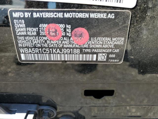 WBA5R1C51KAJ99188 BMW 330I