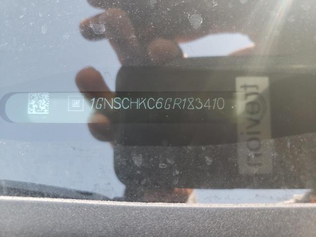 1GNSCHKC6GR183410 Chevrolet Suburban C1500 Lt