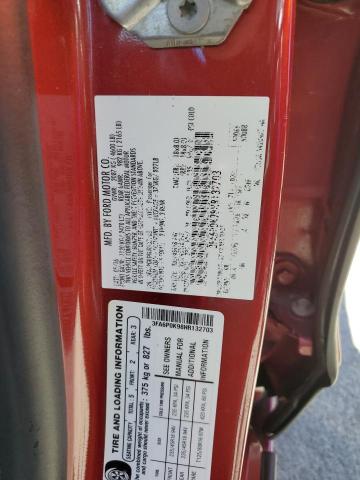 3FA6P0K98HR132703 Ford Fusion Titanium