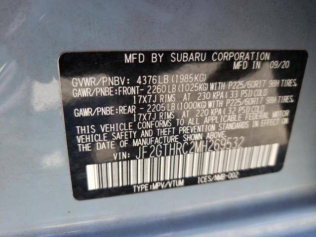 JF2GTHRC2MH269532 Subaru Crosstrek Sport