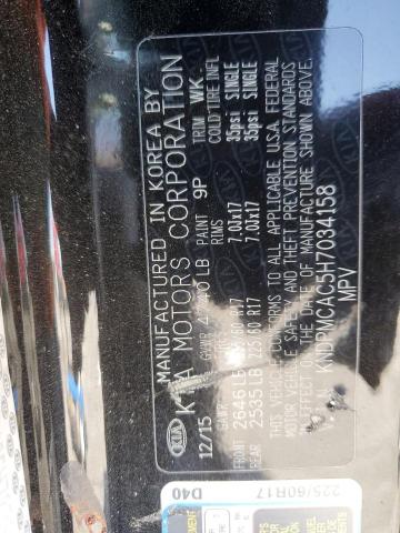 KNDPMCAC5H7034158 KIA Sportage Lx