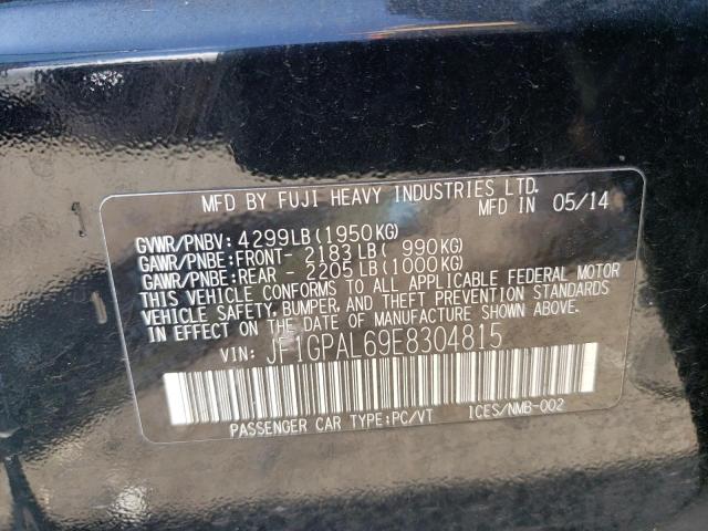 JF1GPAL69E8304815 Subaru Impreza Sport Premium