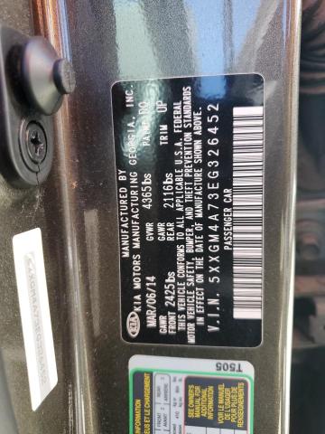 5XXGM4A73EG326452 KIA Optima Lx