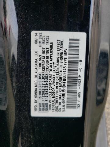 5FNRL5H94FB009146 2015 HONDA ODYSSEY - Image 13