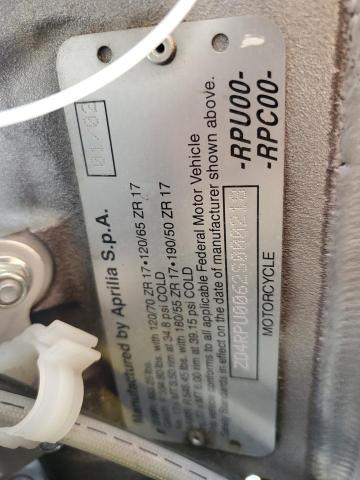 2002 APRILIA RSV MILLE ZD4RPU0062S000218