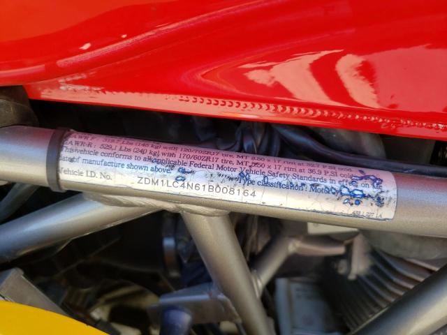 2001 DUCATI 900 SS ZDM1LC4N61B008164