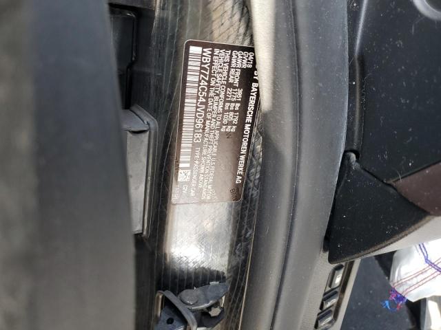 WBY7Z4C54JVD96183 BMW I3 REX
