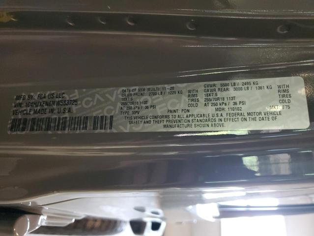 1C4HJXEN8MW583725 Jeep Wrangler Unlimited Sahara