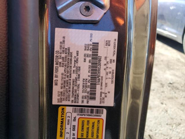 1FA6P8TH9H5309802 Ford MUSTANG