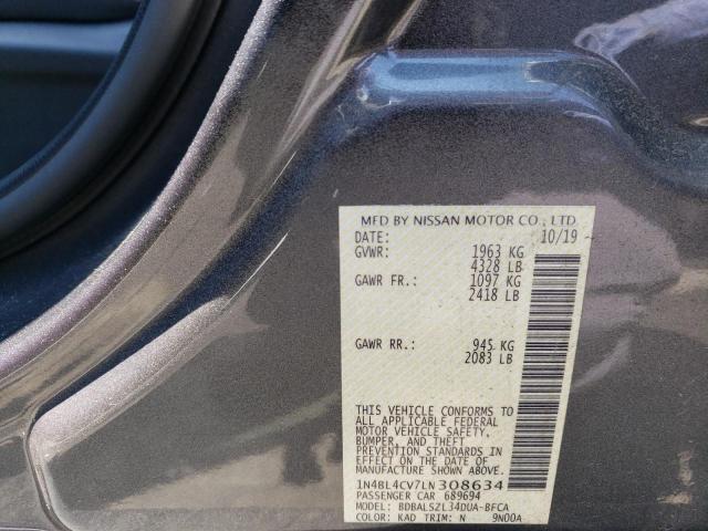 1N4BL4CV7LN308634 Nissan ALTIMA SR
