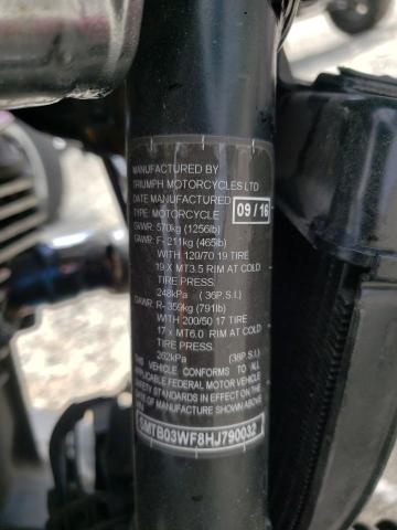 2017 TRIUMPH MOTORCYCLE THUNDERBIR SMTB03WF8HJ790032
