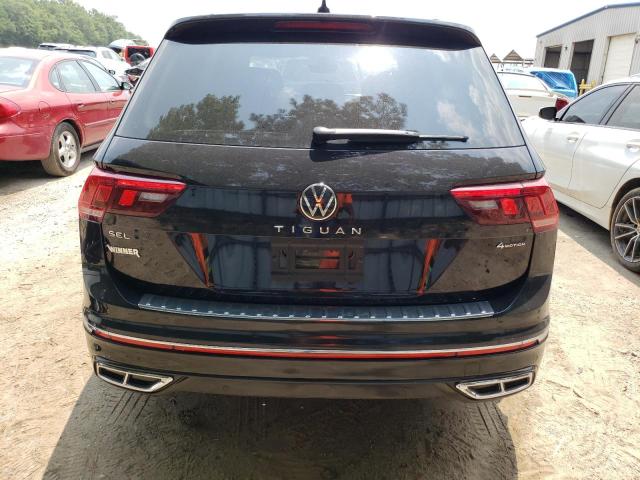  VOLKSWAGEN TIGUAN 2022 Чорний