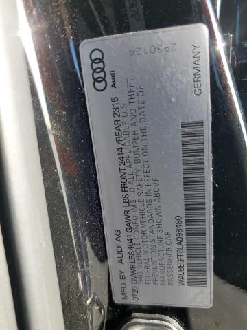 2020 AUDI A3 S-LINE - WAUBEGFF8LA098480