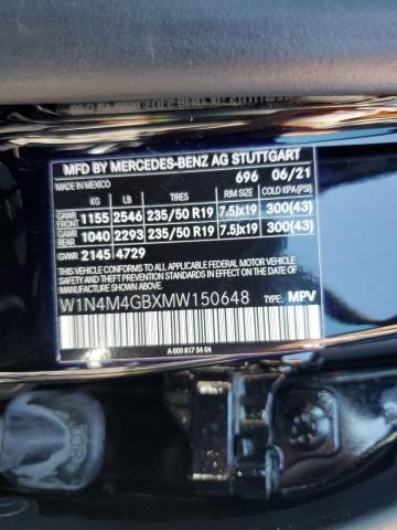 W1N4M4GBXMW150648 Mercedes-Benz GLB 250