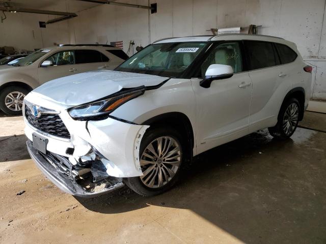 VIN 5TDEBRCH6NS096615 2022 Toyota Highlander, Hybri... no.1