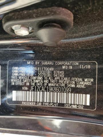 2019 SUBARU BRZ LIMITE JF1ZCAC19K8601099
