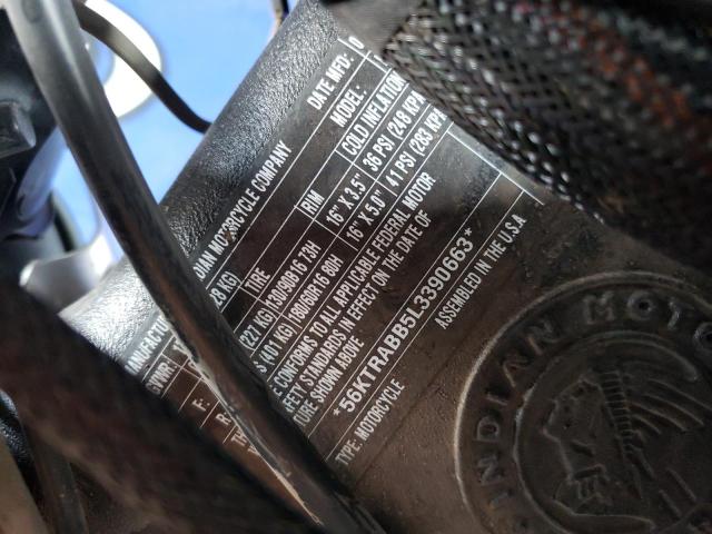 2020 INDIAN MOTORCYCLE CO. ROADMASTER - 56KTRABB5L3390663